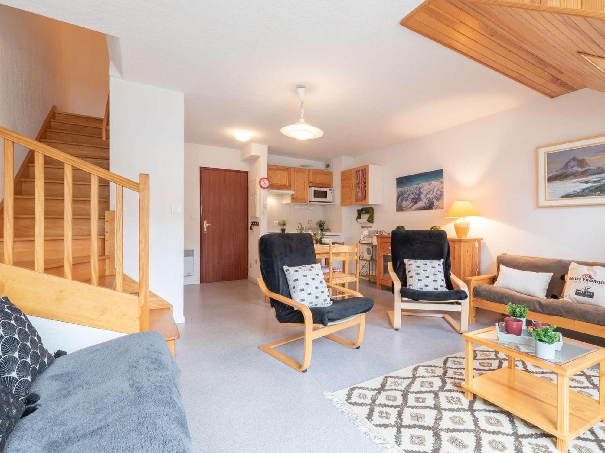 Duplex Confortable Avec 2 Chambres, Balcon Et Parking A Saint Lary Village, Proche Des Thermes Et Telecabine - Fr-1-296-336 Exterior foto